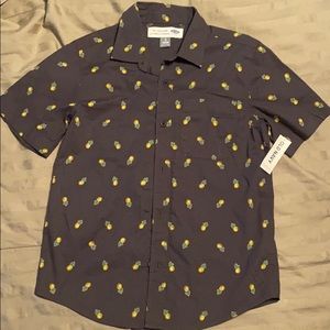 Old Navy Pineapple button down boy’s 8